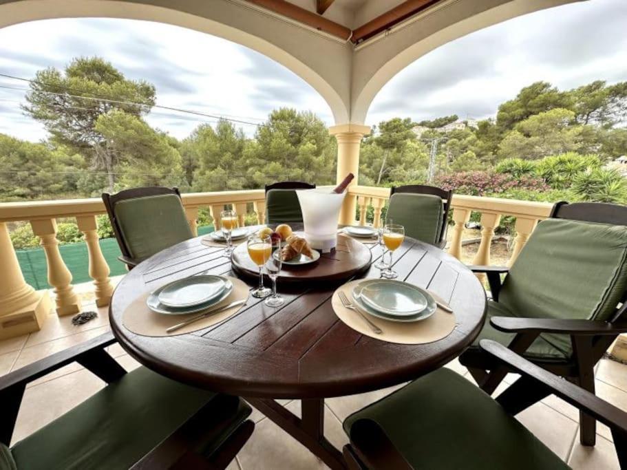 Casa Maria Granadella, Three Bedroom Villa With Private Pool 哈维亚 外观 照片