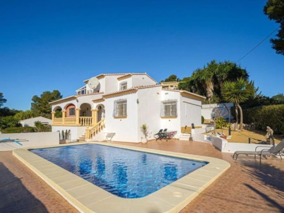 Casa Maria Granadella, Three Bedroom Villa With Private Pool 哈维亚 外观 照片