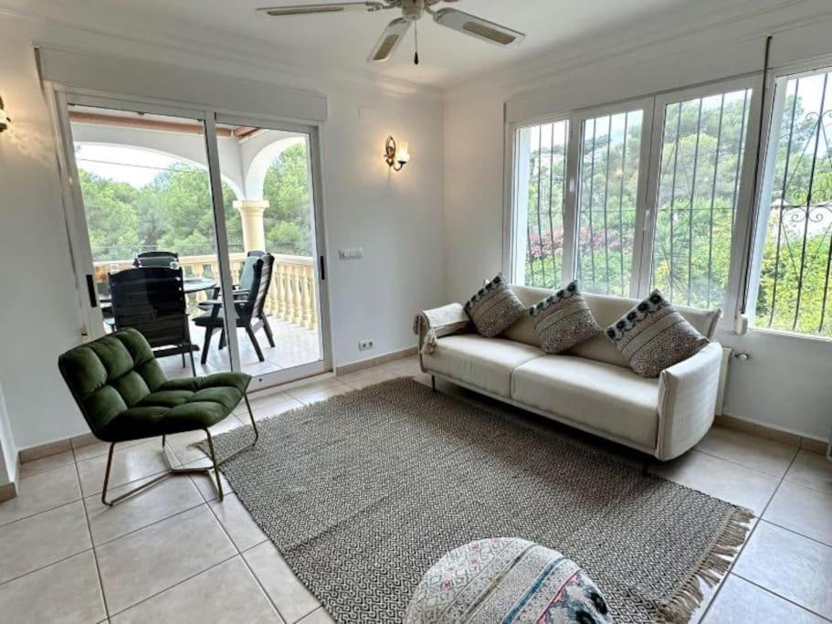 Casa Maria Granadella, Three Bedroom Villa With Private Pool 哈维亚 外观 照片