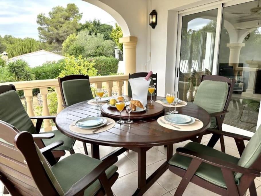 Casa Maria Granadella, Three Bedroom Villa With Private Pool 哈维亚 外观 照片